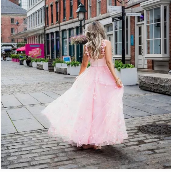 Antonio Melanix Breast Cancer Awareness Capsule Mely Satin Embroidered - Picture 3 of 9